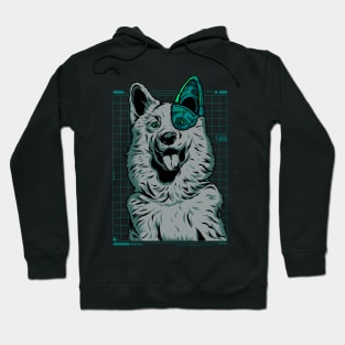 Cyborg Dog Hoodie